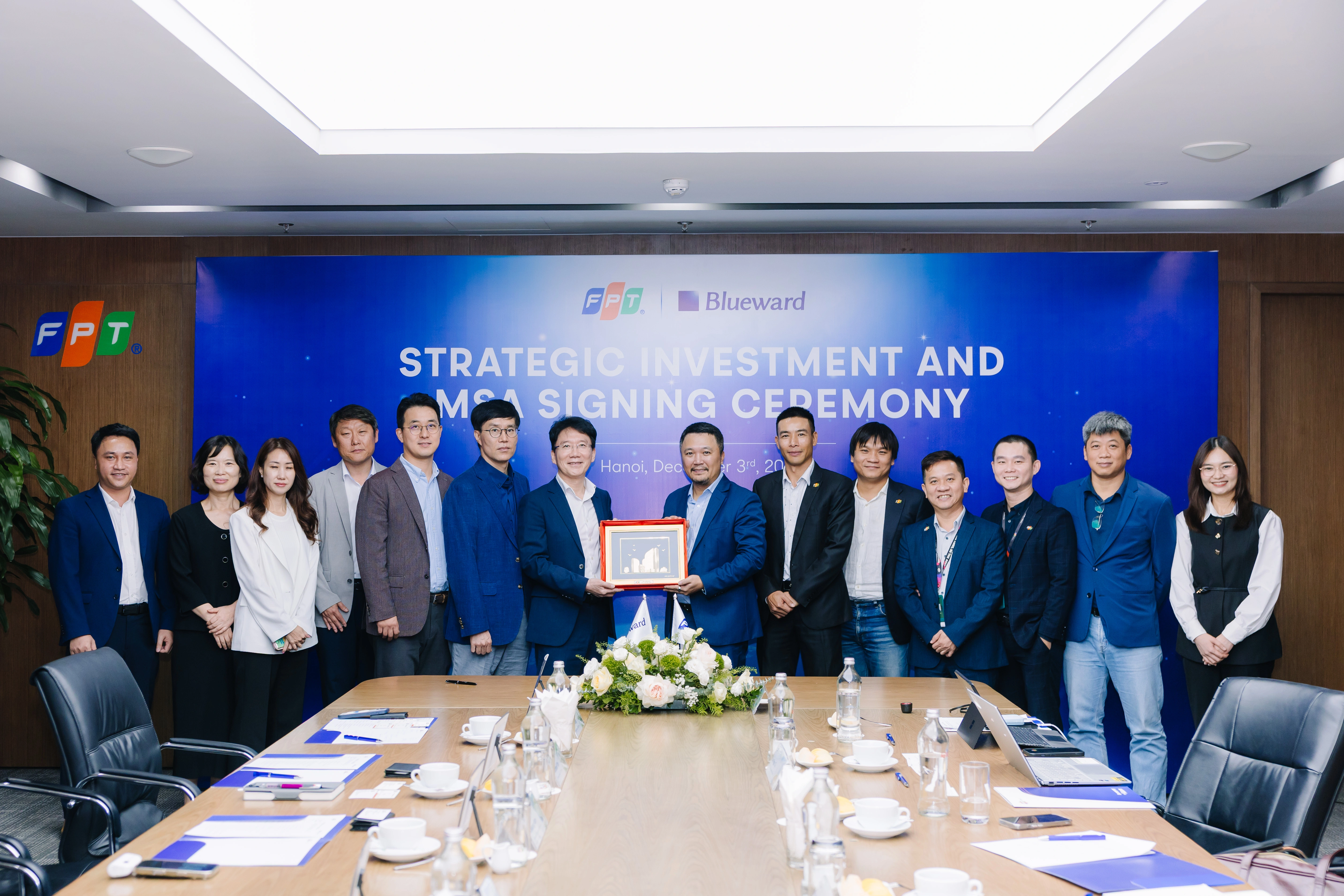 FPT Strengthens South Korea Footprint with Strategic Partnership and Investment in Blueward